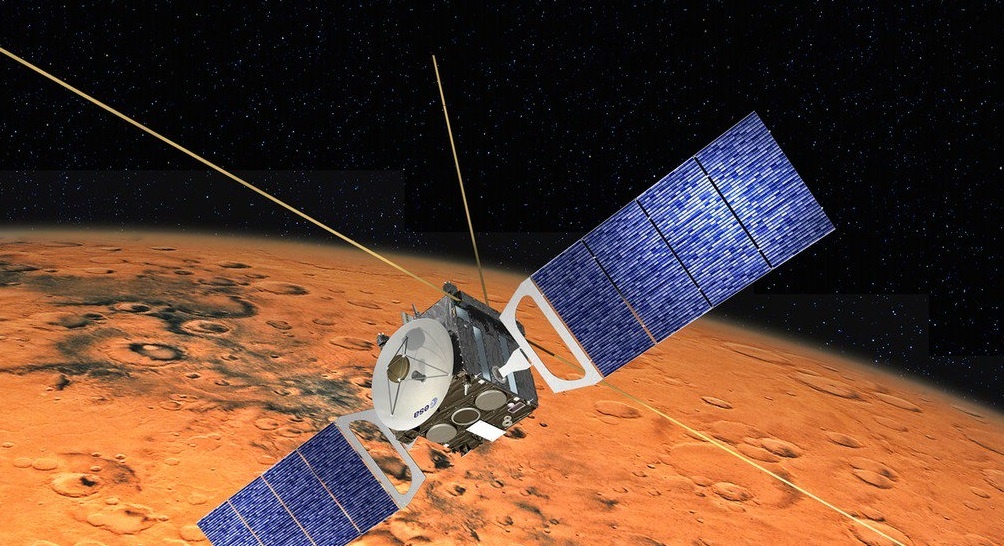 Космический аппарат Европейского космического агентства (ЕКА) Mars Express