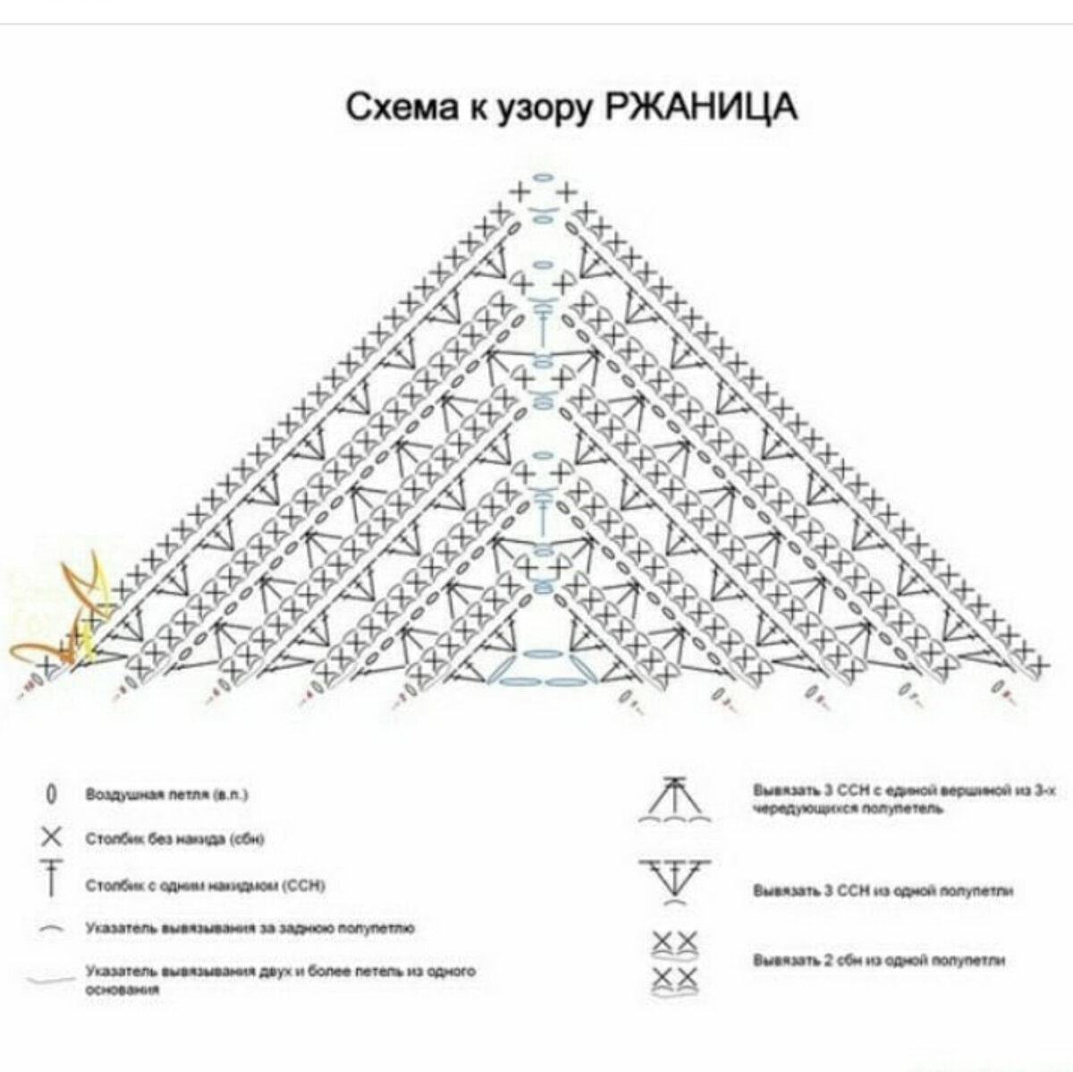 Бактус крючком тайные тропы схема и описание