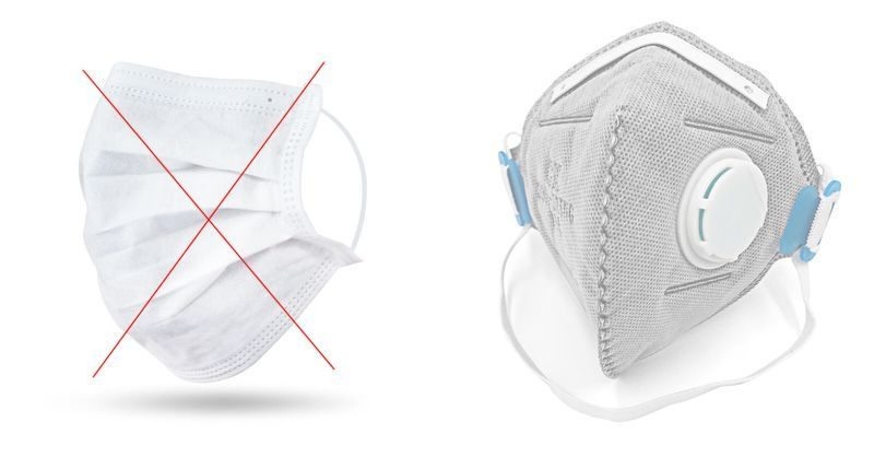 Марлевые повязки не помогают