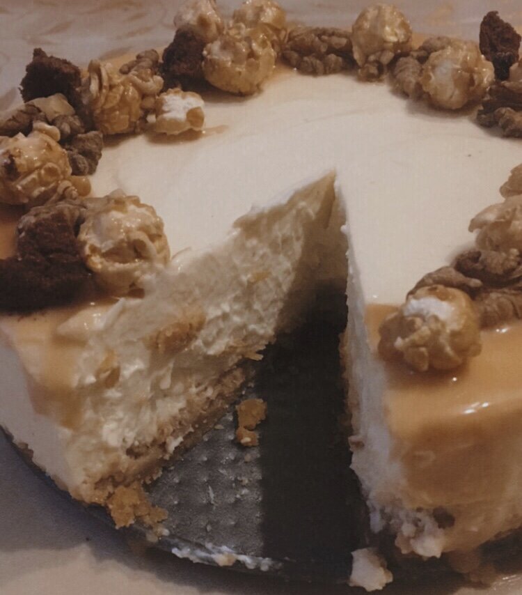 Утром наслаждаемся вкуснейшим чизкейком)) ⠀