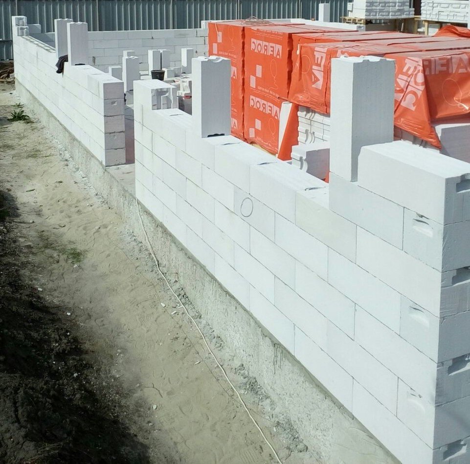 стены из газобетона