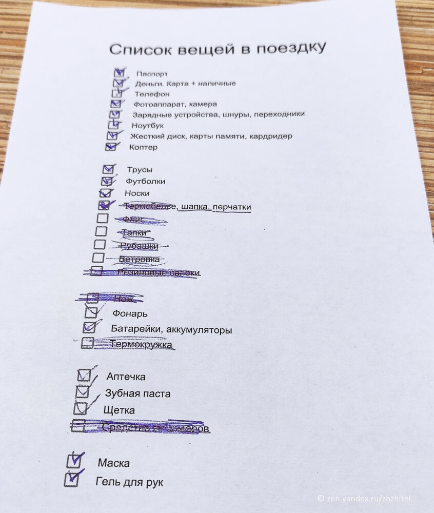 Список вещей в поездку. Что брать с собой в путешествие | ЖЖитель:  путешествия и авиация | Дзен