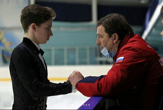 Андрей Мозалев и Кирилл Давыденко. За фото спасибо @ fsfederationspb