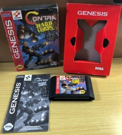 Полнокомплектное издание на Sega Genesis. Поздние игры стали выпускать в картонных коробках.