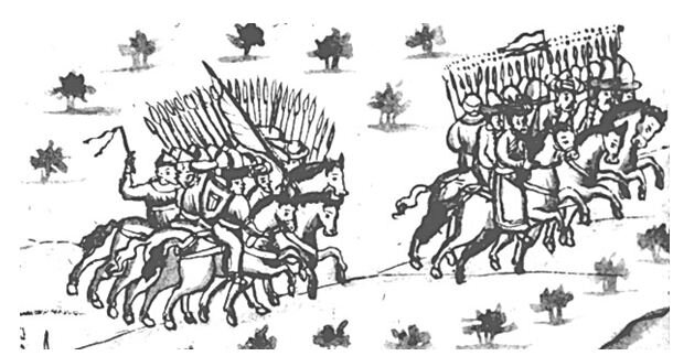 «Бегство хана Кучума». Кунгурская летопись. 