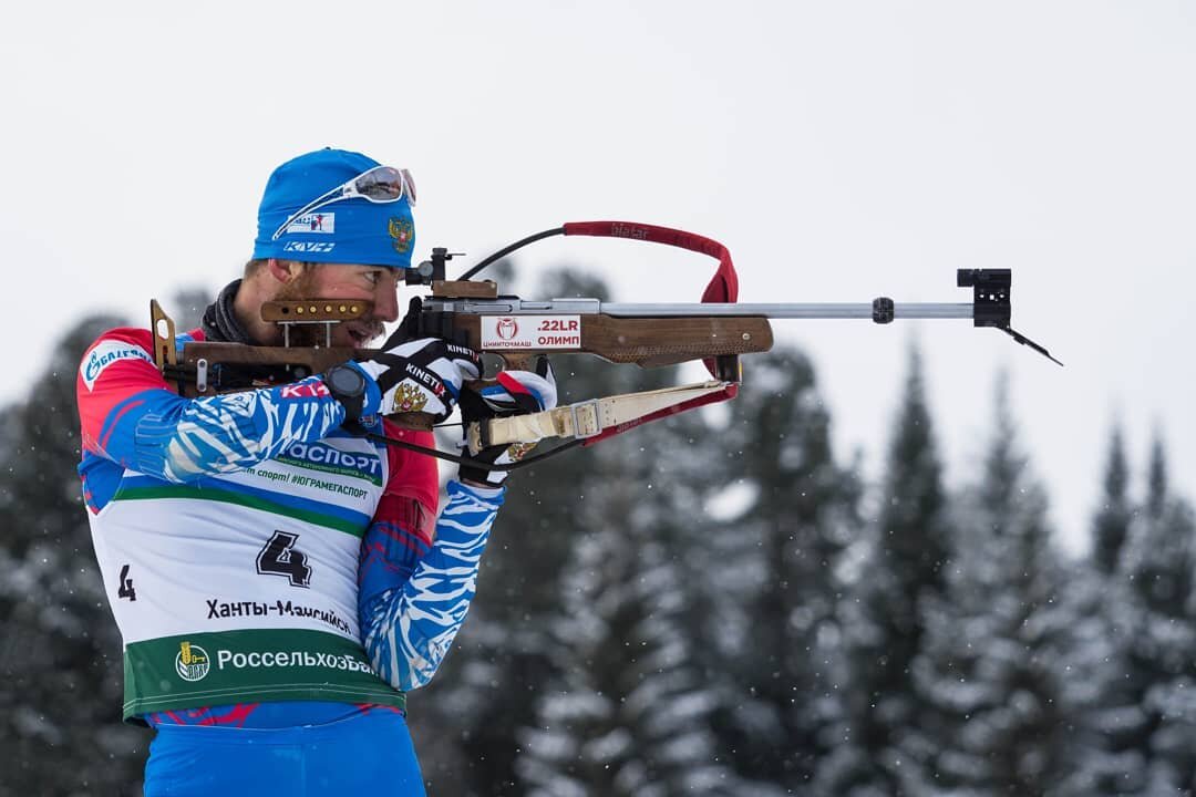 Антон Бабиков. Источник фото:  instagram.com/russianbiathlon/
