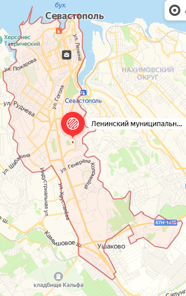 Районы Севастополя