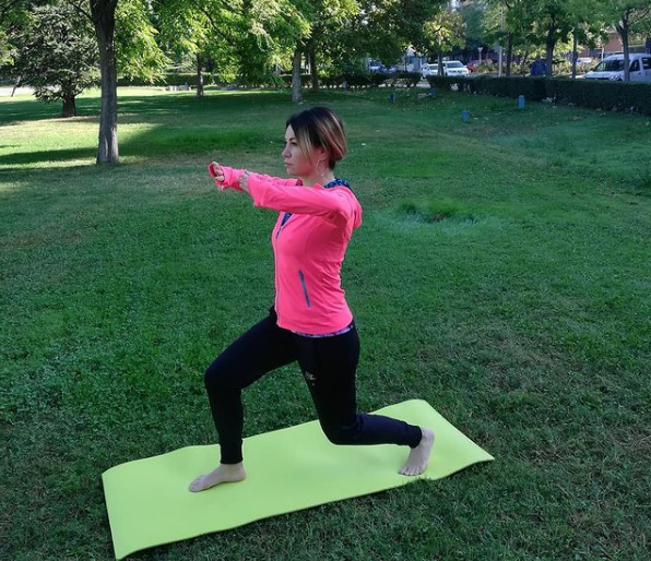 Одно из упражнений уникальной испанской методики