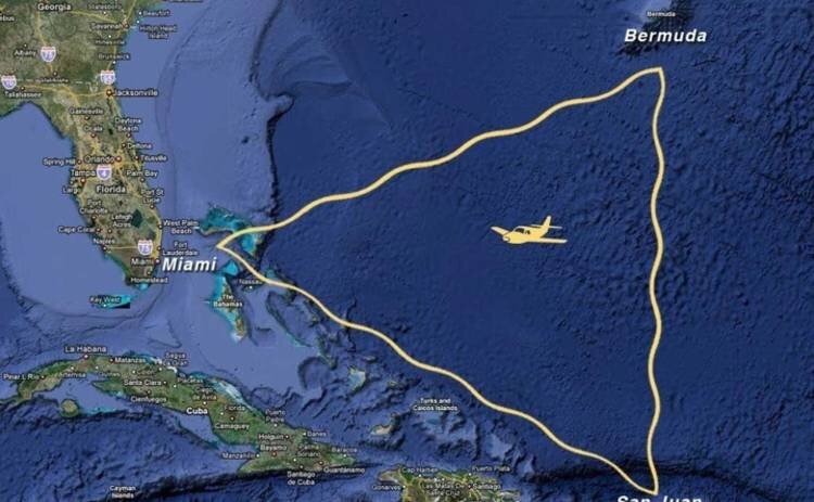 Примерные границы аномальной зоны.