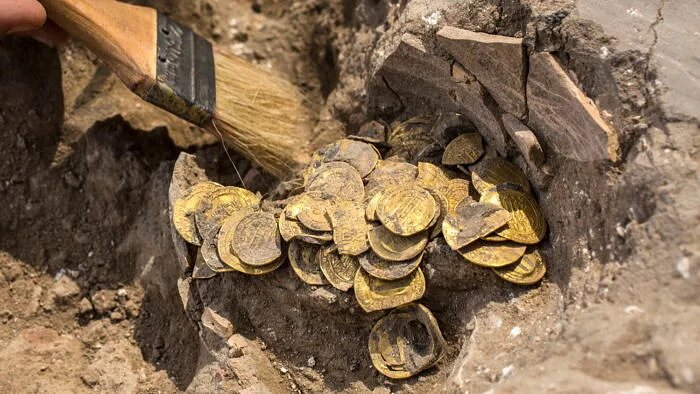 Найденные в Израиле монеты. Фото: Heidi Levine