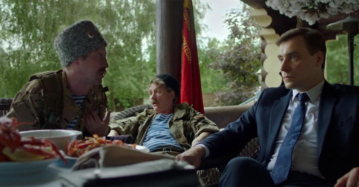 Чичиков с Ноздревым, кадр из сериала / myseldon.com