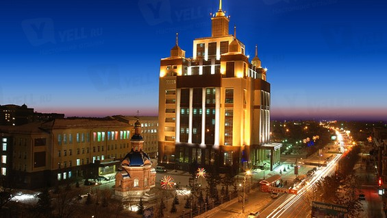 Это здание ОГУ - университета, в котором я обучаюсь