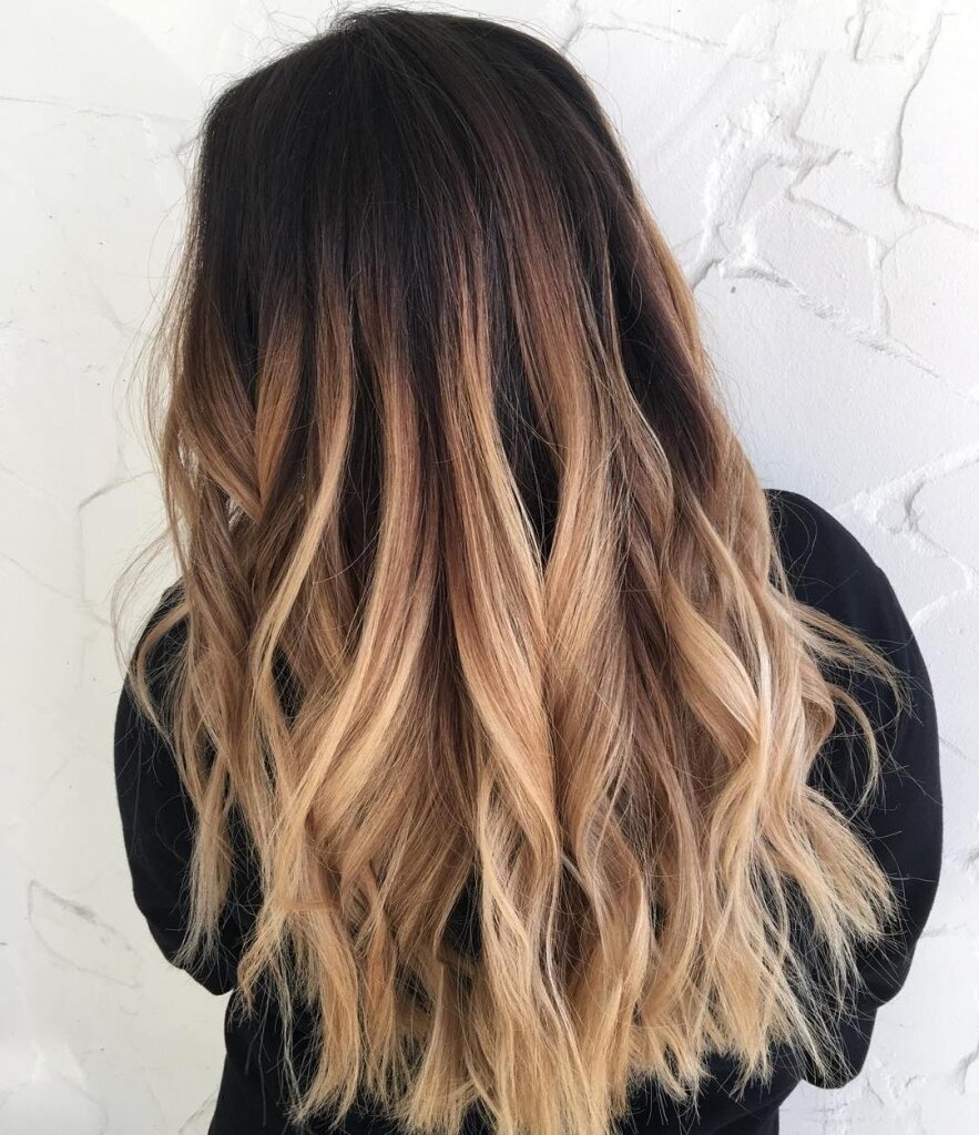 Окрашивание Ombre Hair Color