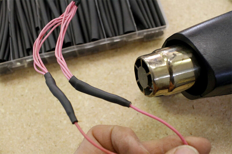 Применение термоусаживаемых трубок