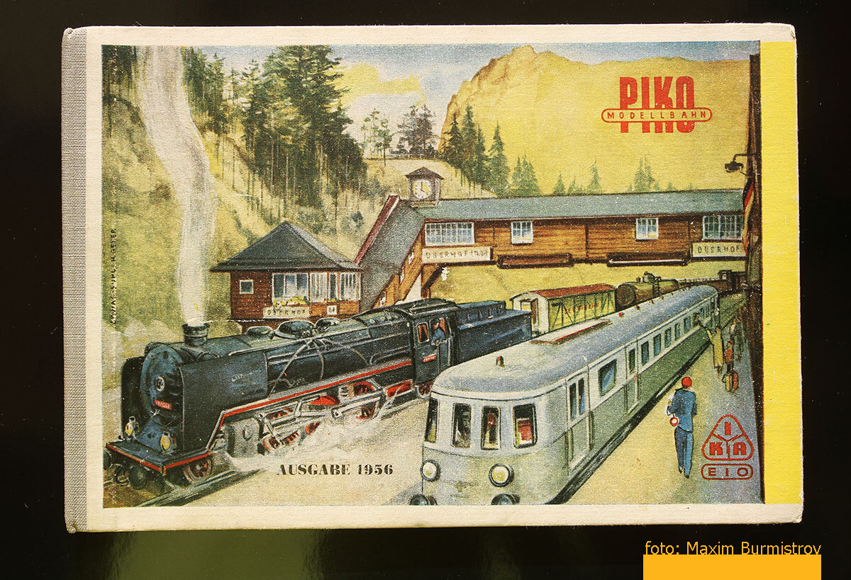 Первый каталог моделей железных дорог фирмы PIKO, вышедший в 1956 году!