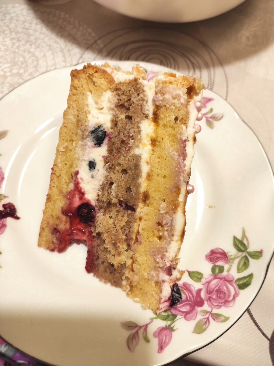 Домашний торт крем чиз