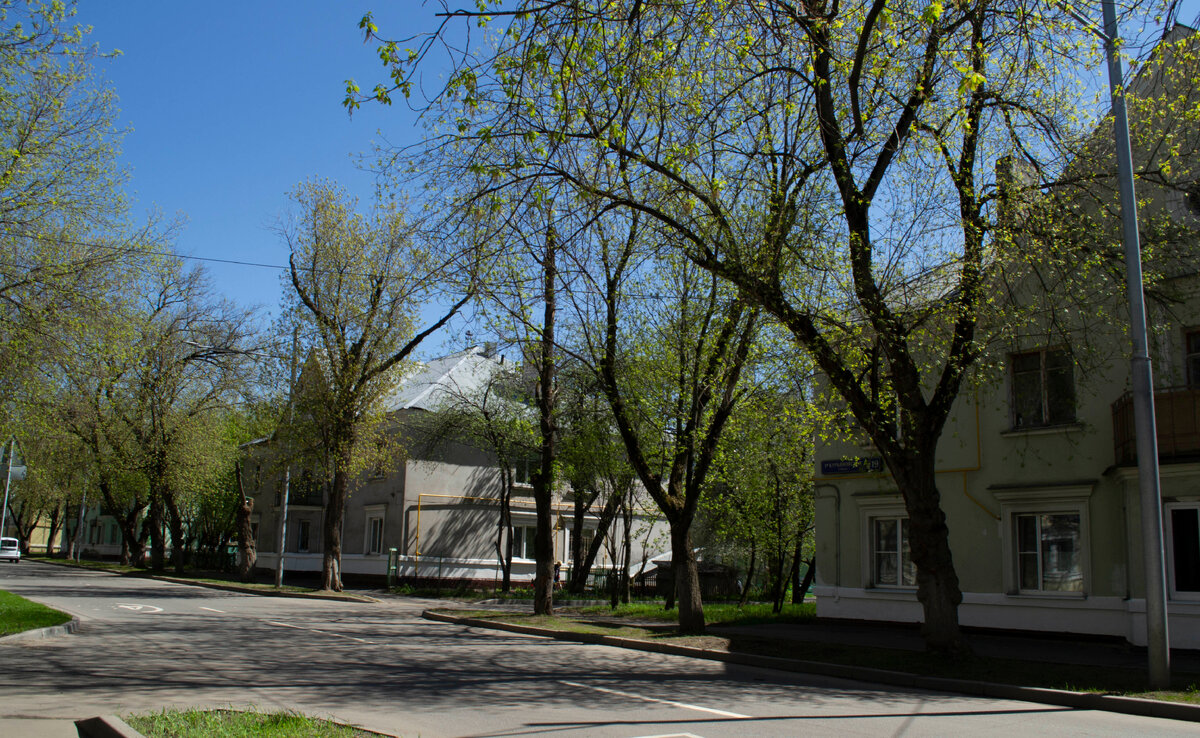 Так выглядят улицы в Курьяново, Москва. Фото автора
