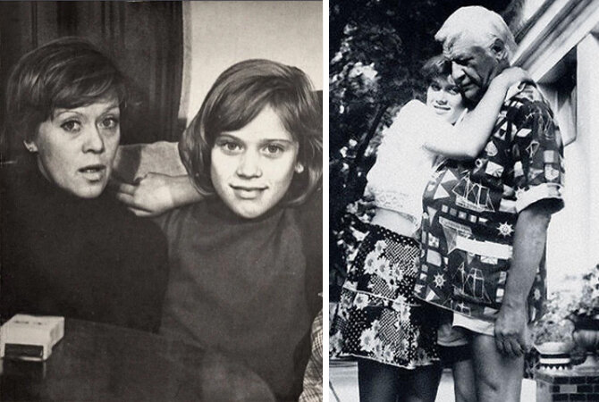 Варвара Владимирова с мамой Алисой Фрейндлих и отцом Игорем Владимировым