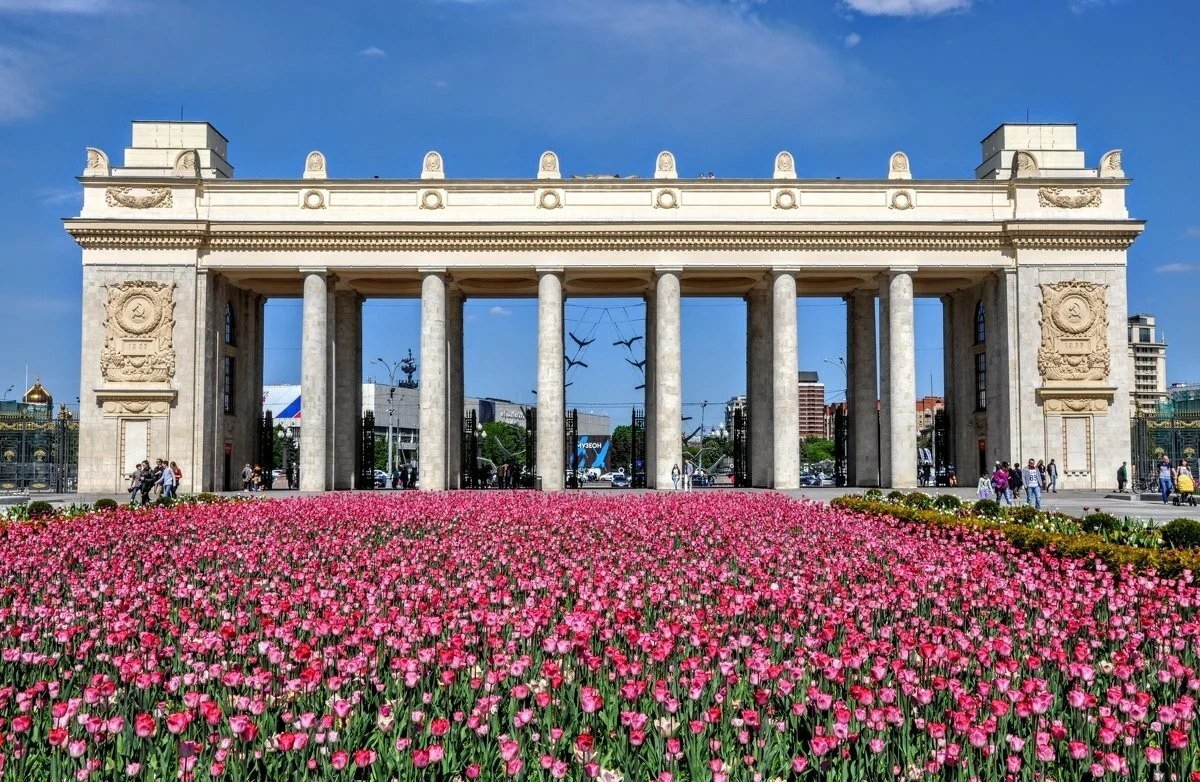 Парки горького москвы