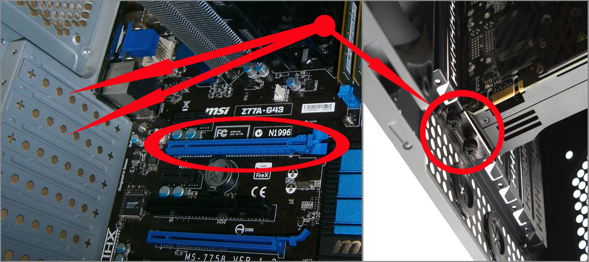 Как разгрузить видеокарту. Видеокарта для слота pci-e x16. как подключается видеокарта к материнской плате. разъем для видеокарты в материнке. как правильно вставлять видеокарту в материнскую плату.