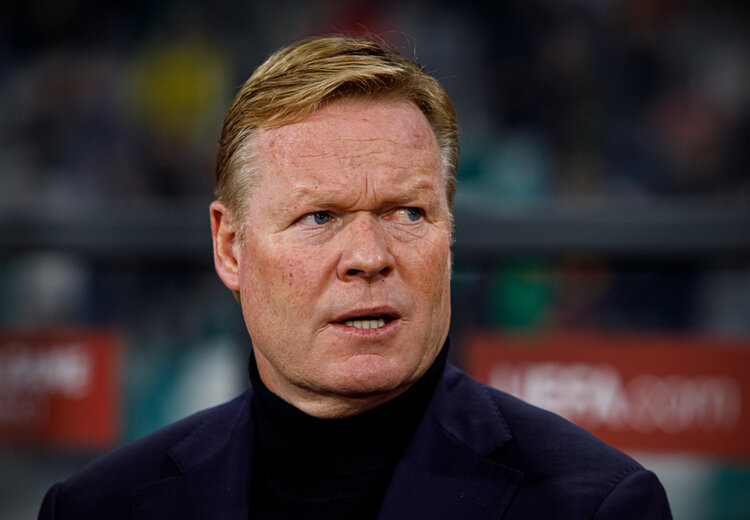 Рональд Куман, тренер "Барселоны"