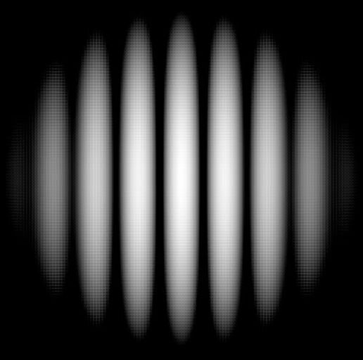 Показания на датчике соответствуют волновой функции