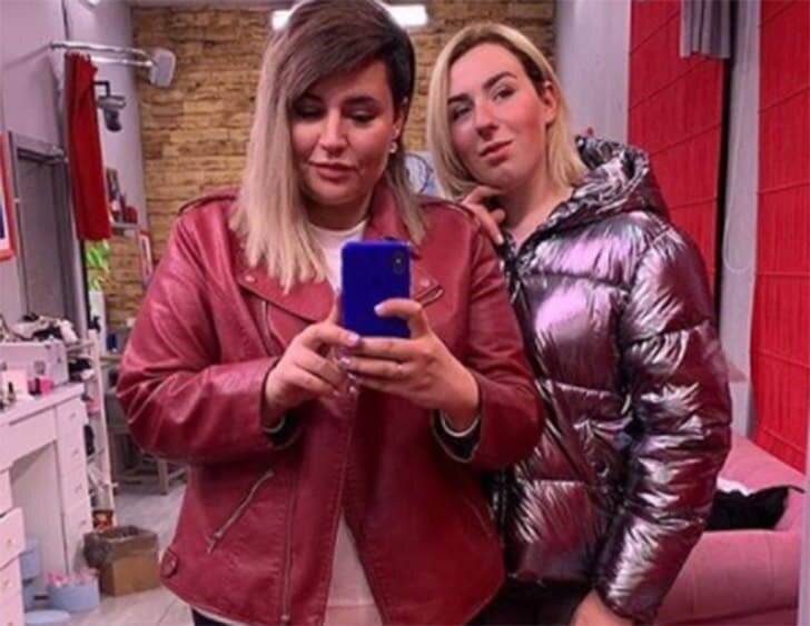 Саша Черно с младшей сестрой Таней Щербаковой. Фото: instagram.com/sasha_cherno93_official/