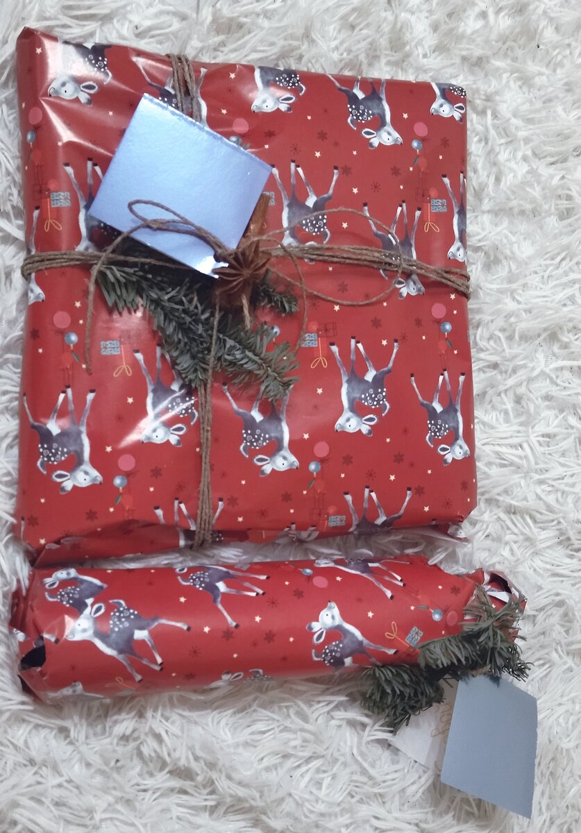 Подарки новогодние. Интересно, что внутри? Подарки мои. Фото моё. 