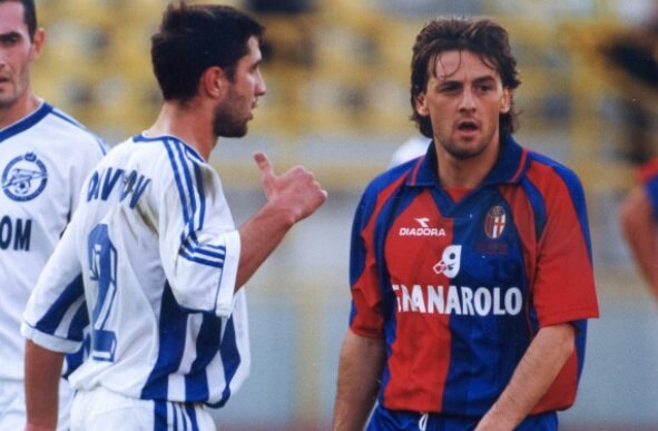 Матч 1/64 финала Кубка Уефа, между питерским Зенитом и Болоньей