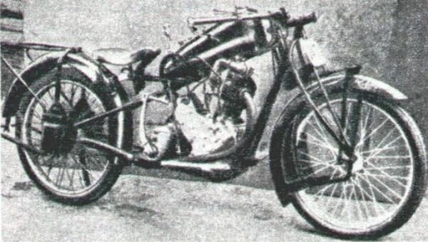 Мотоцикл союз 1924г. Фото из интернета.