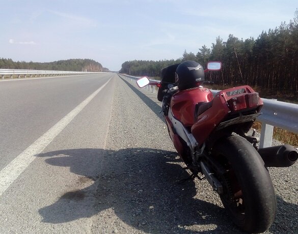 FZR 1000 на трековой резине