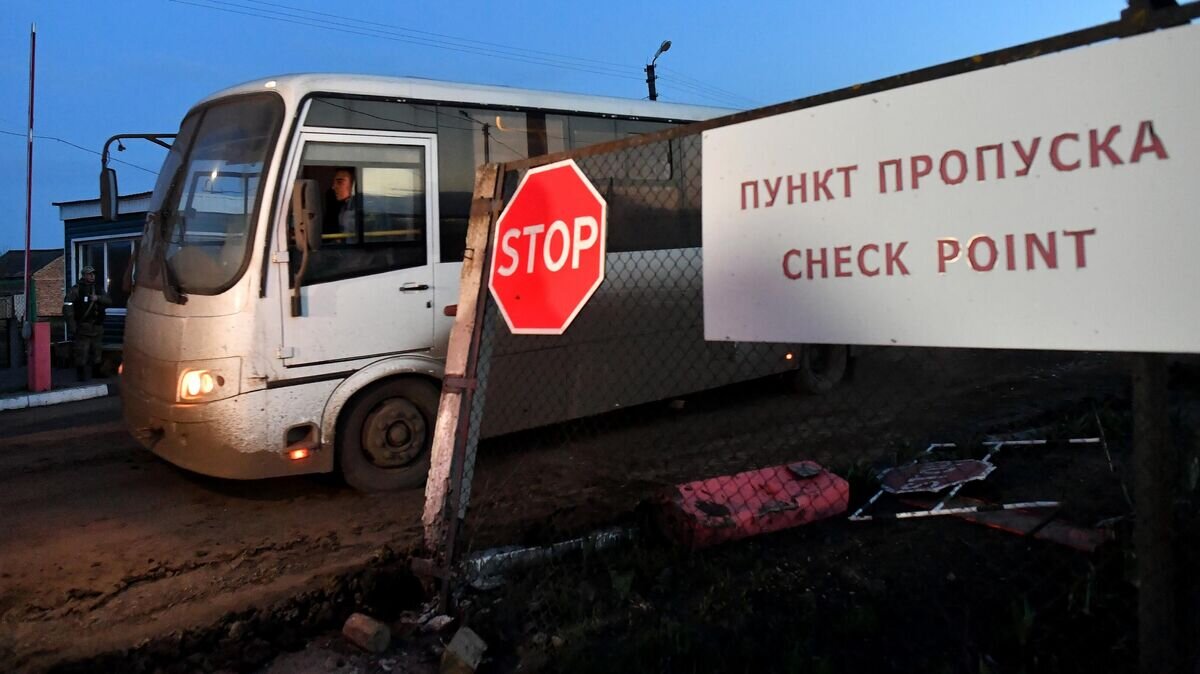    Пункт пропуска "Вериговка-Чугуновка" в Белгородской области © РИА Новости / РИА Новости