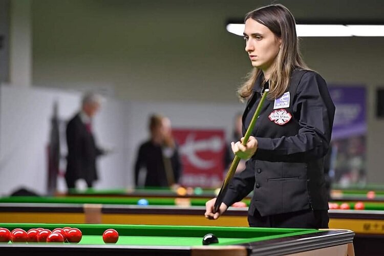Трансгендерная женщина Джейми Хантер выиграла женский чемпионат США по снукеру. Фото: Facebook / JamieHunterSnooker147
