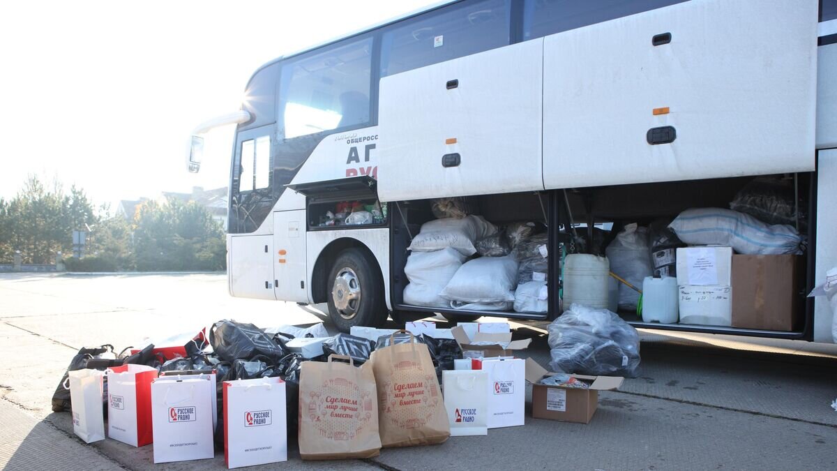    Агитбригада "Русского радио"© Фото предоставлено медиахолдингом "Русская медиагруппа"