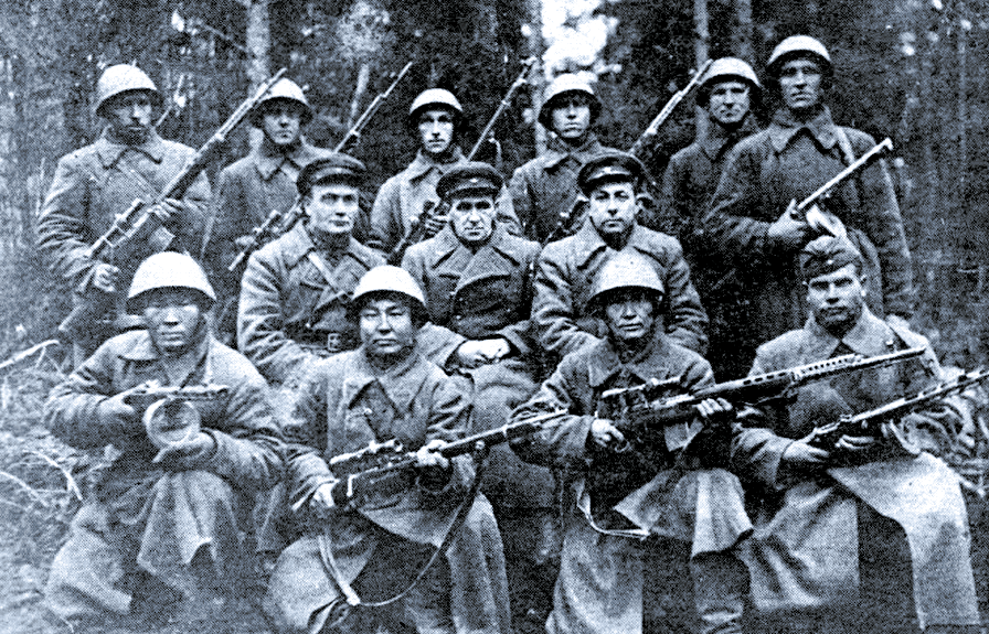Снайперы Великой Отечественной войны.