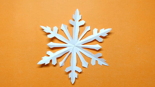 Снежинка из бумаги своими руками ❄ Новогодние поделки оригами на портале Сделай сам