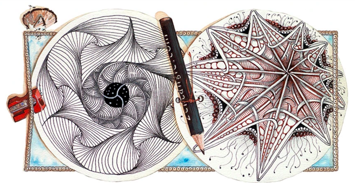 Фото с сайта Zentangle.com