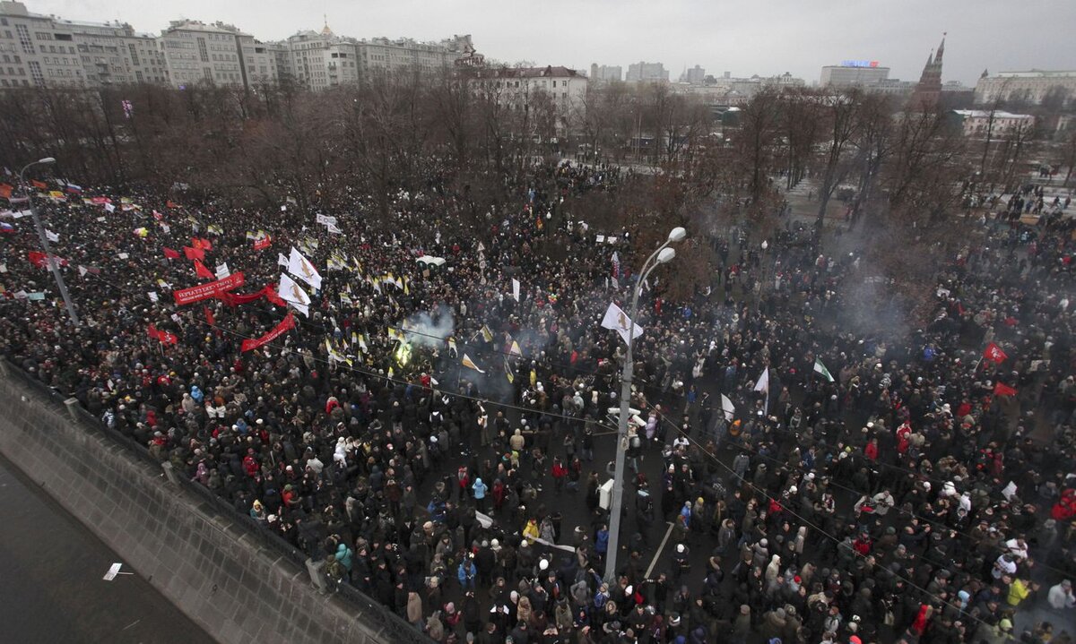 Фото из открытых источников/Болотная площадь, 2012 год/Текст: Александр Амельченков