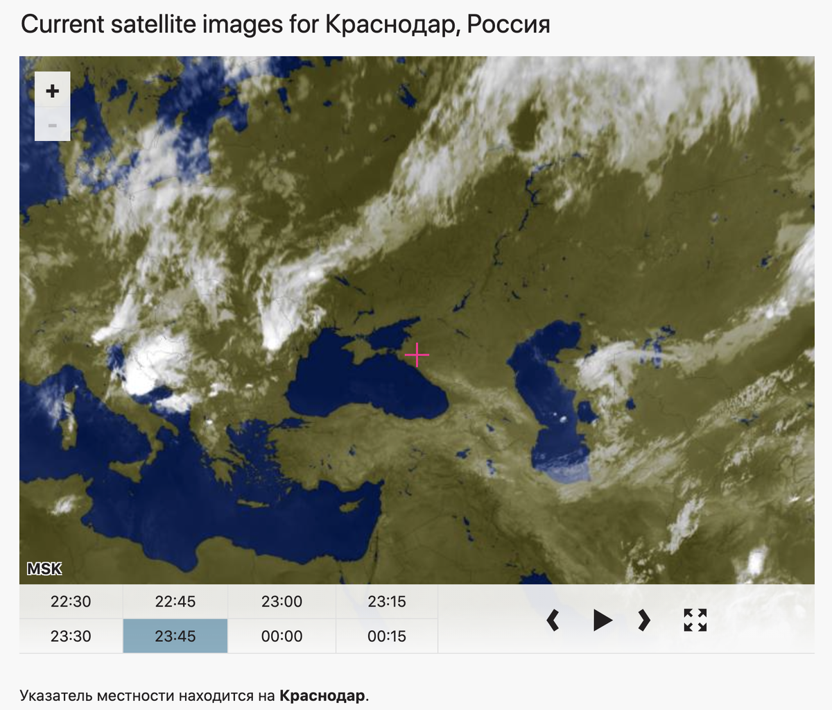 Карта туч спб