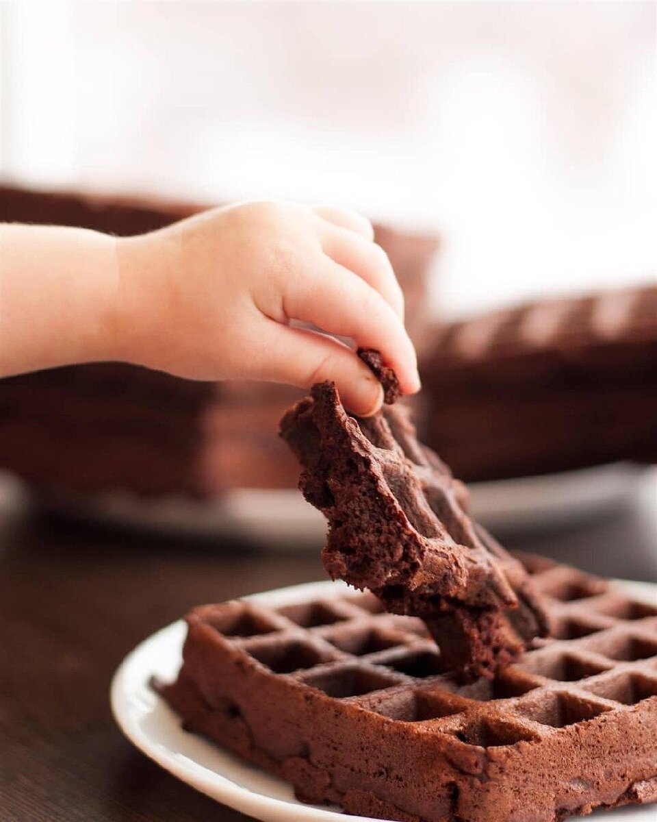 Простой рецепт вафель без глютена, сахара