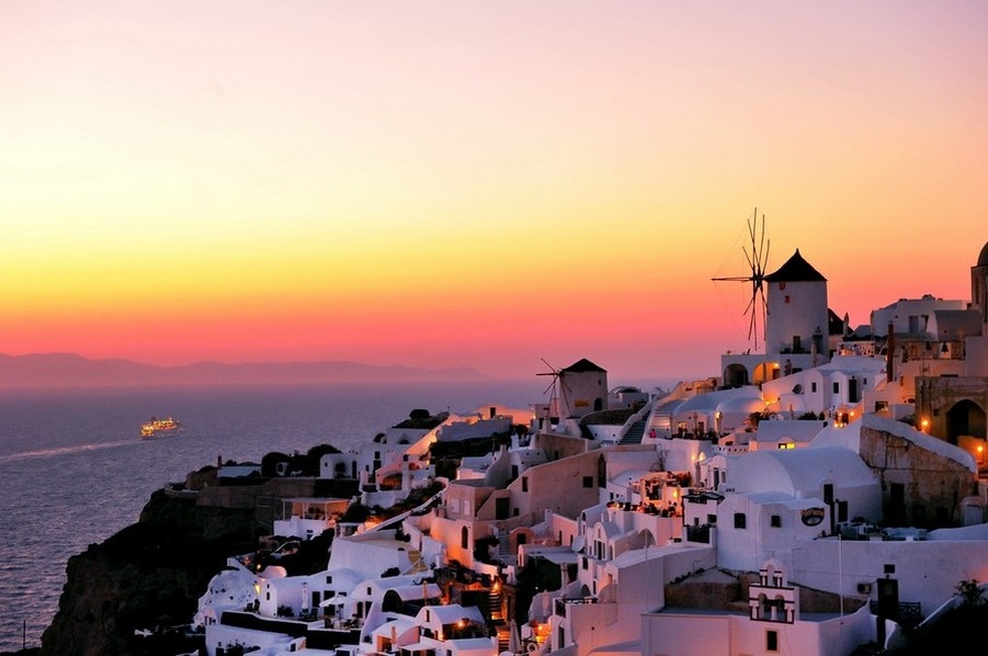 Санторини, Греция