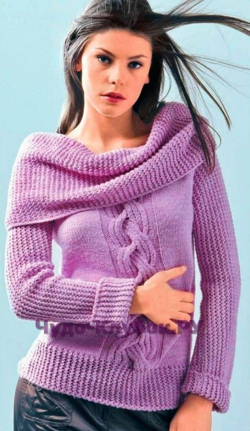 Араны для хрупкого плечика - пуловер от Рубан