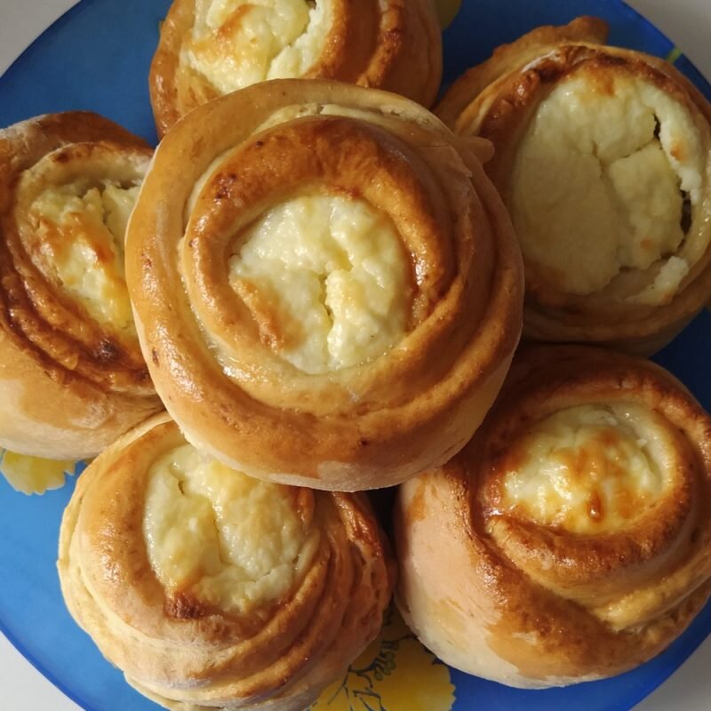 Ватрушка дрожжевая