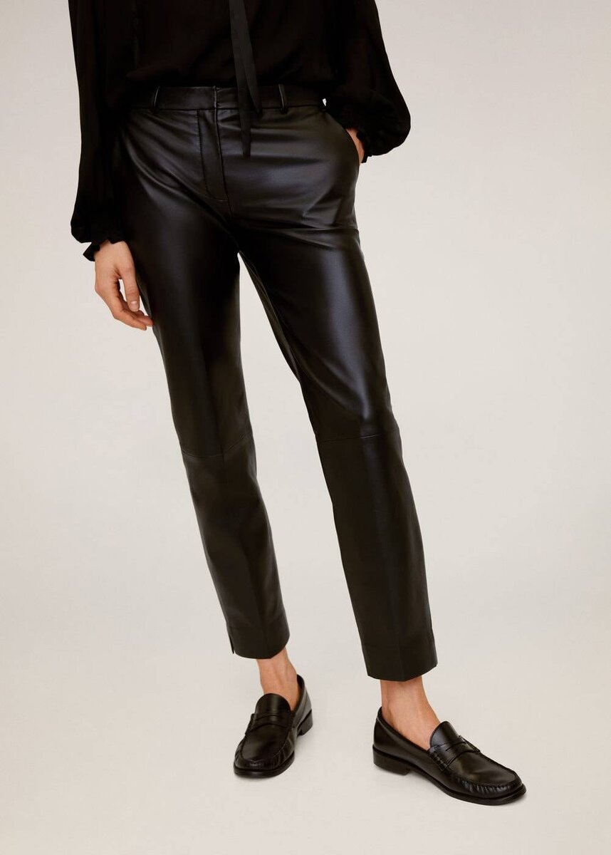 Faux Leather Pants - Beige  Стиль одежды, Наряды, Одежда