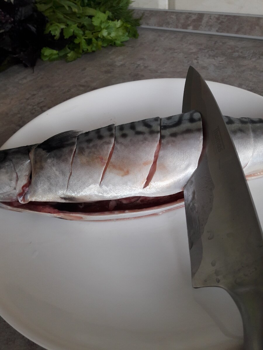 Разрезы каждые 2-3 см