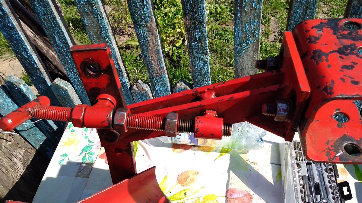 Настраиваем мотоблок с плугом для вспашки. | Мысли Палыча | Дзен