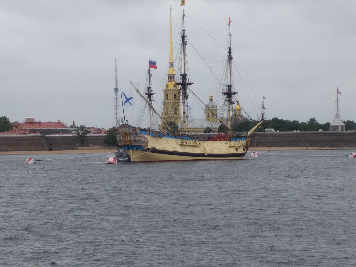 Вид с Дворцовой набережной. Личный архив