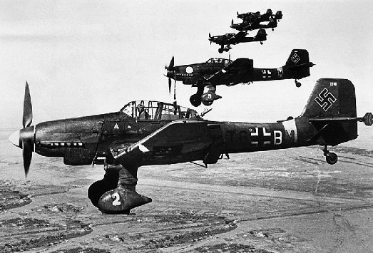 Пикирующий бомбардировщик Ju 87 