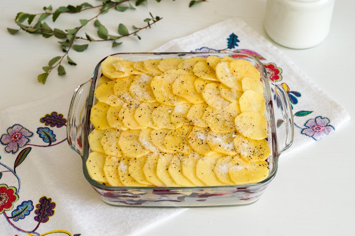 Гратен из картофеля классический рецепт с фото пошагово в духовке
