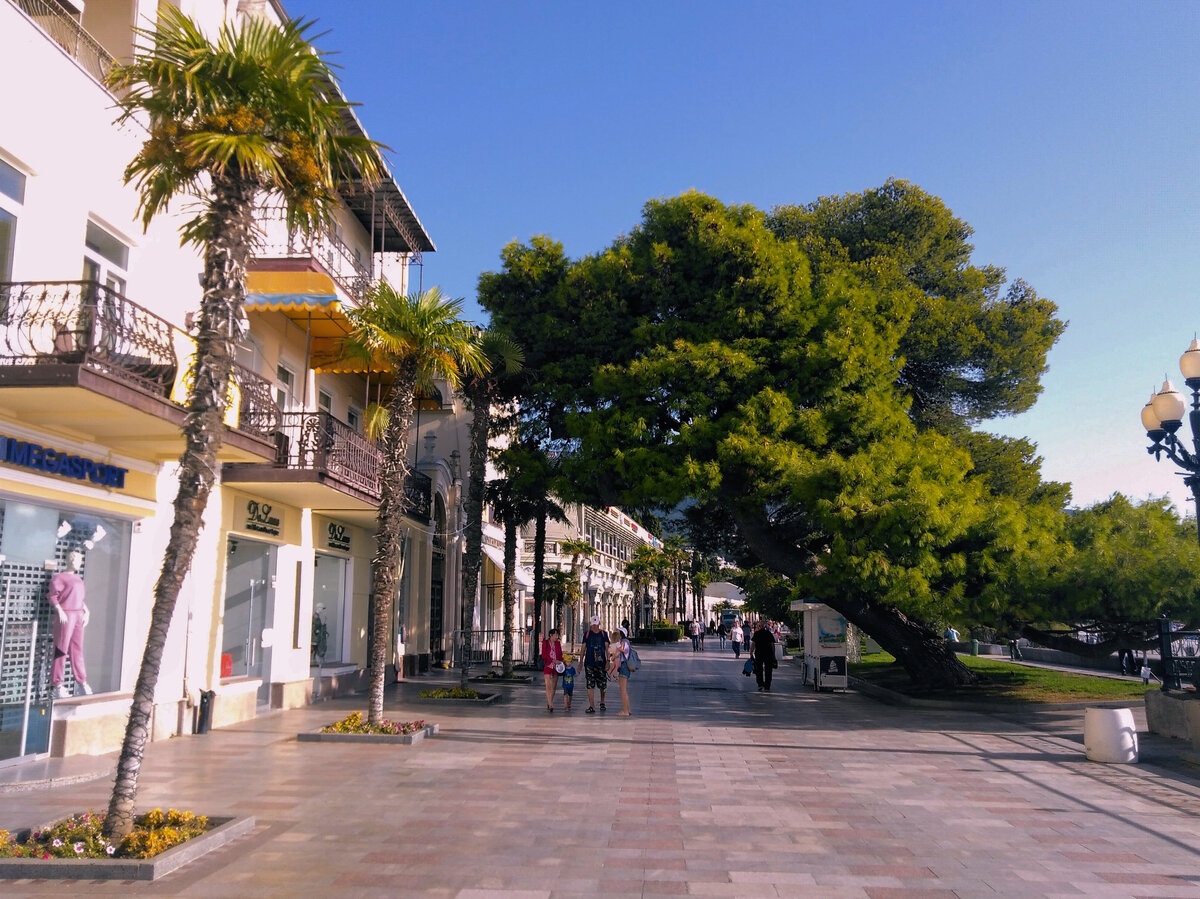 Набережная Ялты